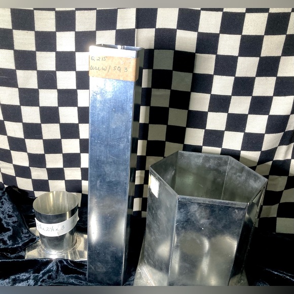 Vintage New Old Stock Metal Candle Molds Various Sizes As Shown - Picture 5 of 12